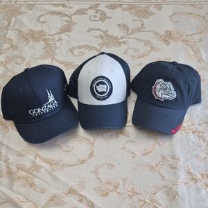 Gonzaga University Blue and White Hat Collection